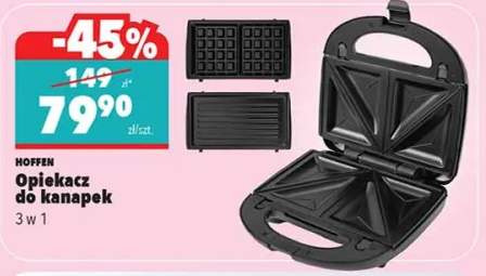 Opiekacz do kanapek 3 w 1