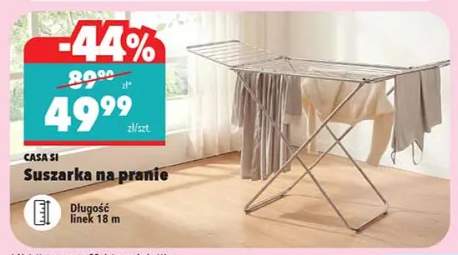 Suszarka na pranie długość linek 18 m