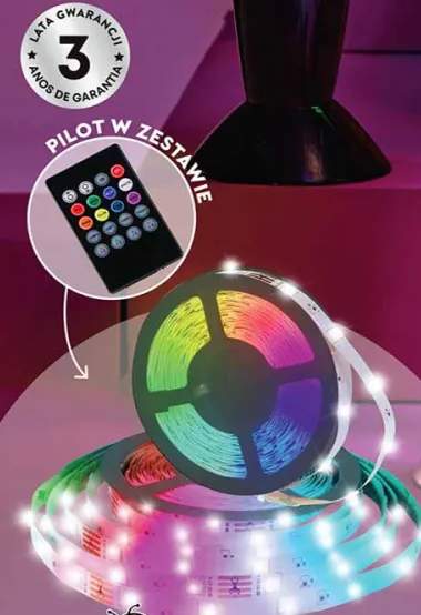 Taśma muzyczna LED RGB