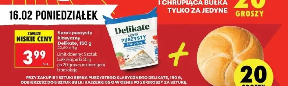 Serek puszysty klasyczny