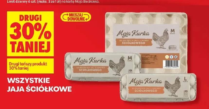 Wszystkie jaja ściółkowe DRUGIE -30%