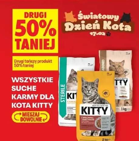 Karma sucha dla kota wszystkie rodzaje