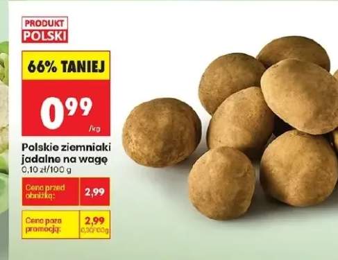 Ziemniaki jadalne na wagę