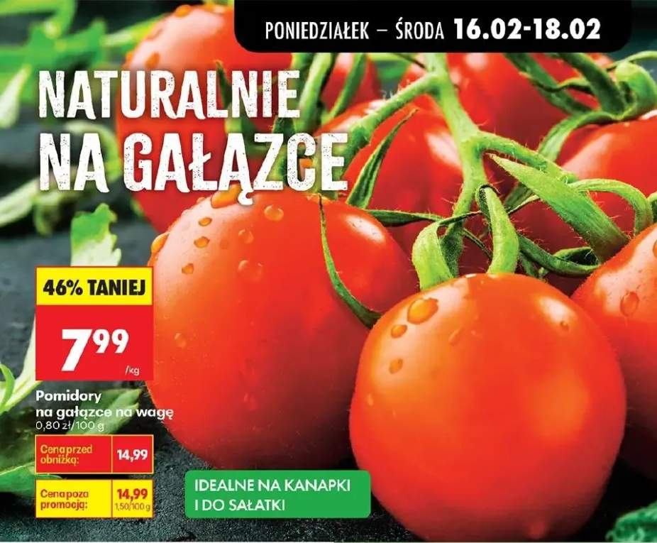 Pomidory na gałązce