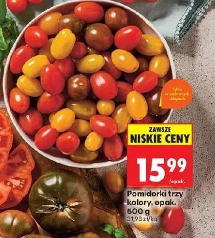 Pomidorki trzy kolory