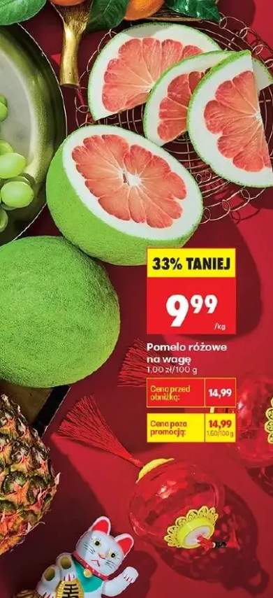 Pomelo różowe na wagę