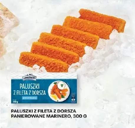 Paluszki z fileta z dorsza panierowane