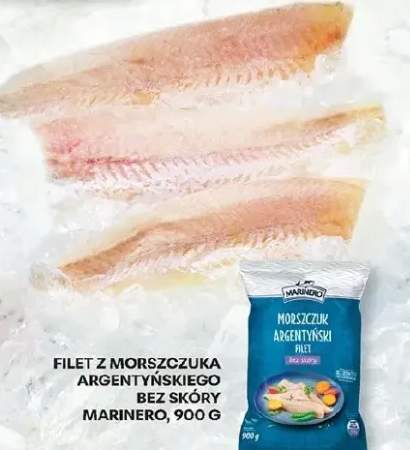 Filet z morszczuka argentyńskiego bez skóry