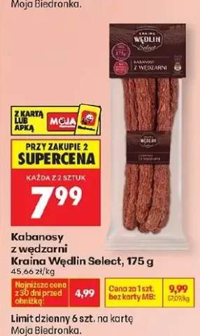Kabanosy z wędzarni