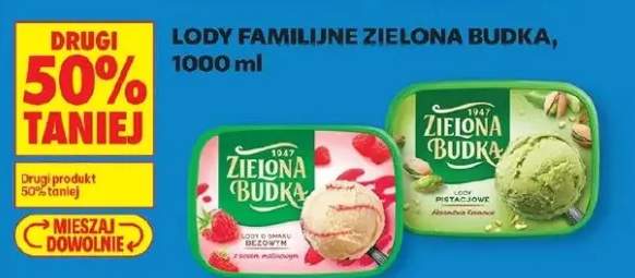 Lody familijne różne smaki