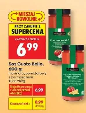 Sos marinara pomidorowy z parmezanem