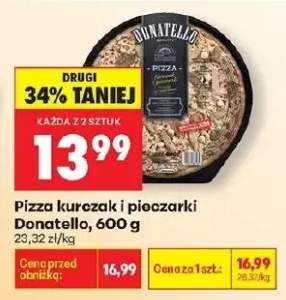 Pizza kurczak i pieczarki