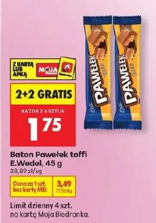 Baton Pawełek toffi