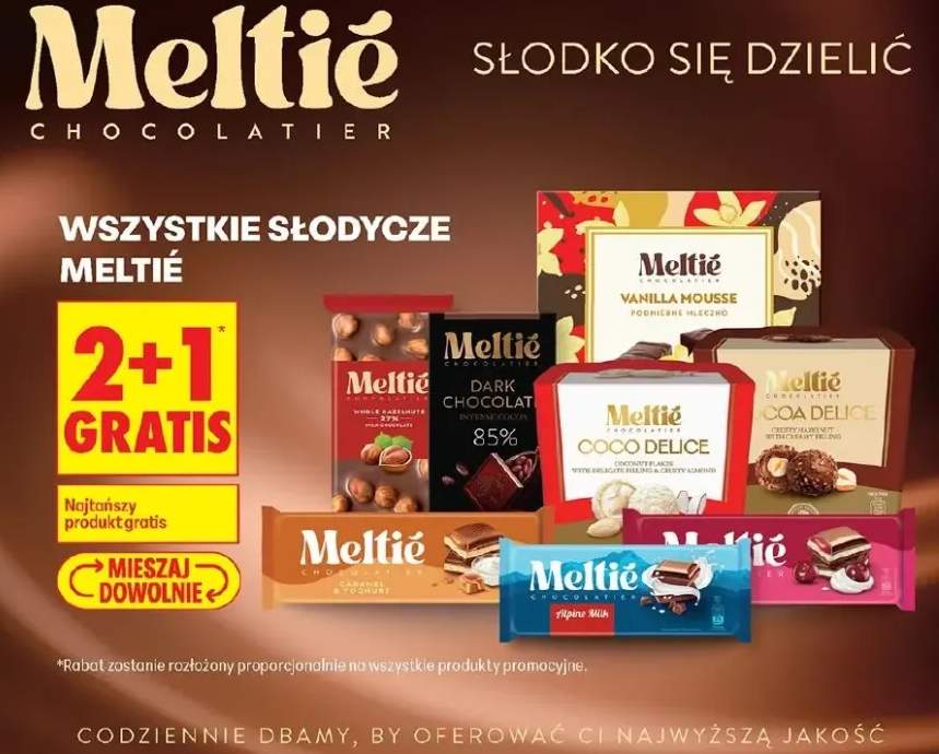 Czekolada słodycze różne rodzaje