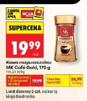 Kawa rozpuszczalna Gold