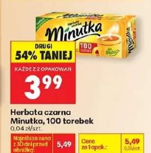 Herbata czarna 100 torebek