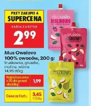 Mus 100% owoców