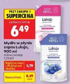 Mydło w płynie zapas różne rodzaje