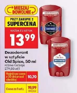 Dezodorant w sztyfcie Captain różne rodzaje