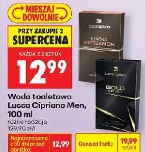Woda toaletowa Lucca Cipriano Men różne rodzaje