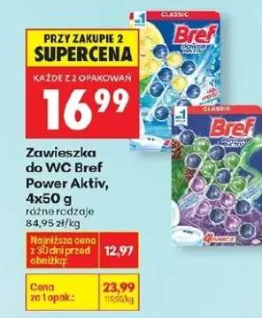 Zawieszka do WC Power Aktiv, różne rodzaje