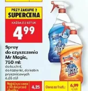 Spray do czyszczenia do kuchni, do łazienka, do kabin prysznicowych