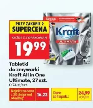 Tabletki do zmywarki All in One Ultimate