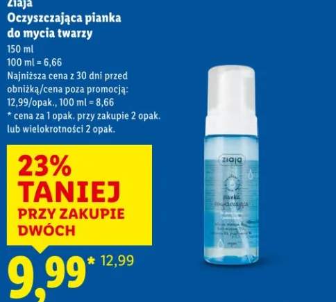 pianka do mycia twarzy