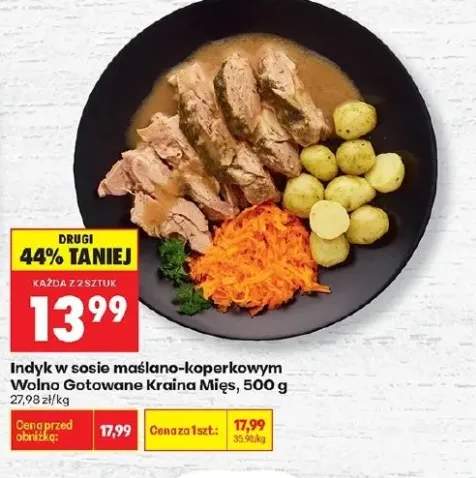 indyk wolno gotowany
