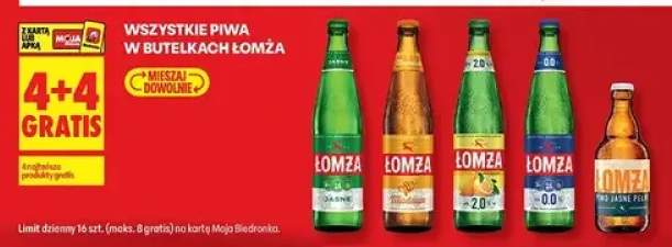 Wszystkie piwa w butelkach Łomża