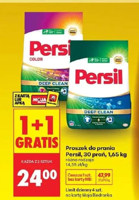 Proszek do prania różne rodzaje 1,65 kg