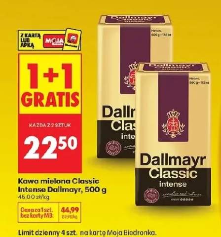 Kawa mielona Classic Intense 500 g