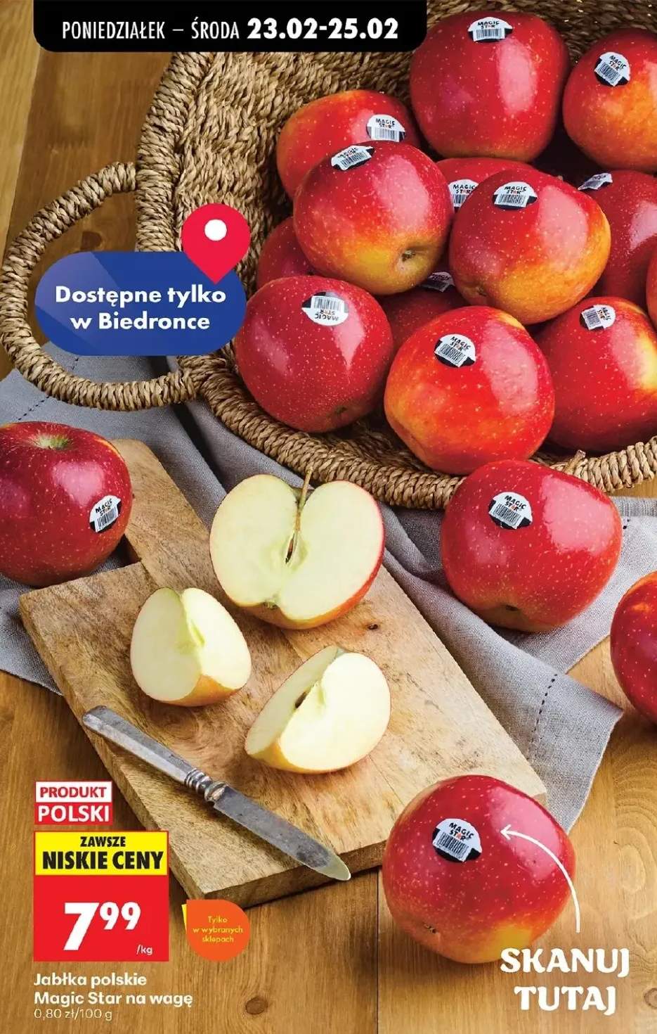 Jabłka polskie Magic Star na wagę