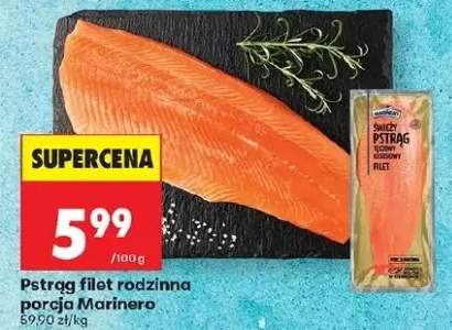 Pstrąg filet rodzinna porcja