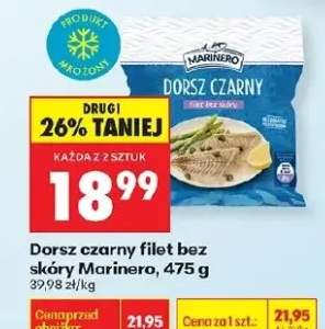 Dorsz czarny filet bez skóry