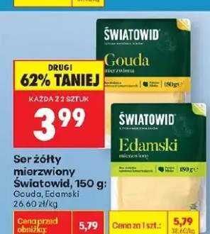 Ser żółty mierzwiasty Gouda
