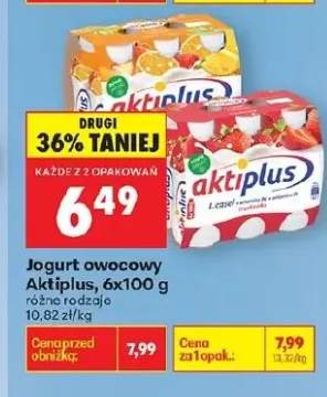 Jogurt owocowy różne rodzaje