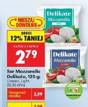 Ser mozzarella Light