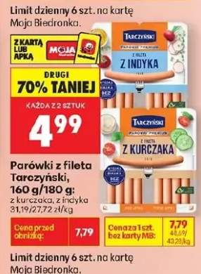 Parówki z fileta z kurczaka