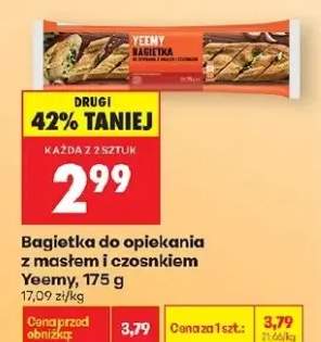 Bagietka do opiekania z masłem i czosnkiem