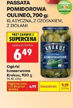 Passata pomidorowa klasyczna, z czosnkiem, z ziołami