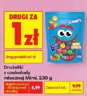Drażetki z czekolady mlecznej Mimi