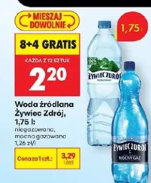 Woda źródlana niegazowana