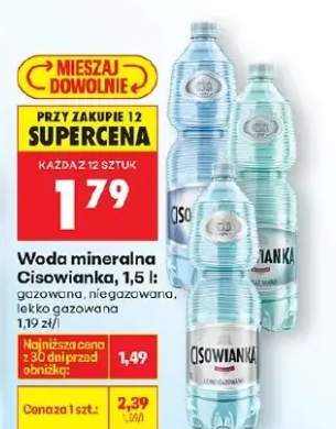 Woda mineralna gazowana