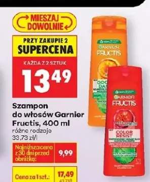 Szampon do włosów Fructis różne rodzaje