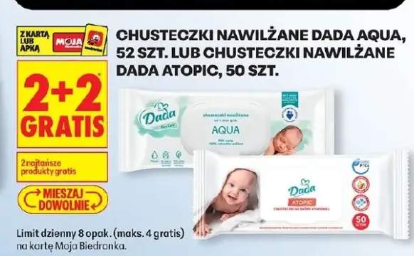 Chusteczki nawilżane Aqua 