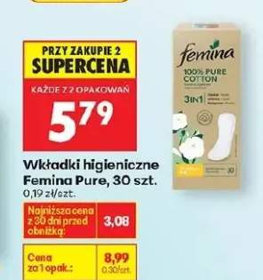 Wkładki higieniczne Pure 3in1