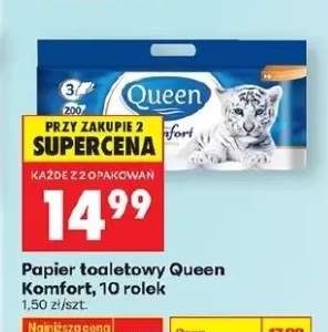 Papier toaletowy Komfort 10 rolek