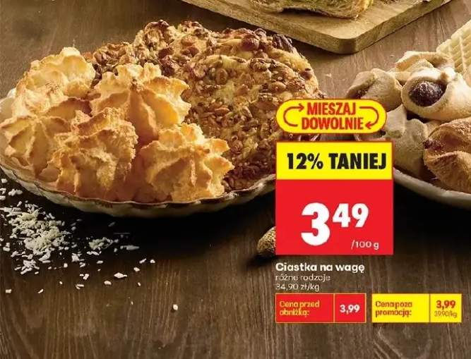 Ciastka maflajne o smaku śmietankowo-cytrynowym