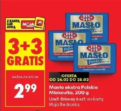 Masło ekstra Polskie 